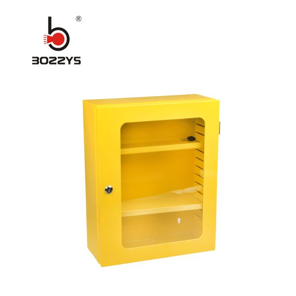 Lockout Station Cabinet Customized Panel With Two Mobile Division Plate