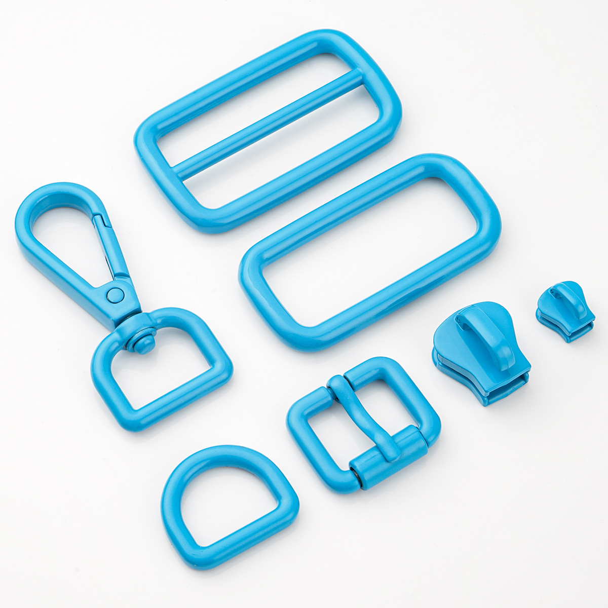 DIY Accessories Metal Swivel Snap Hook for Bag Making Metal D Ring Rectangle Buckle