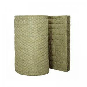 Quality Basalt Rockwool Fire Blanket With Wire Mesh Rock Wool Products wholesale