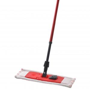 Quality Dust Wet Mop Microfiber Mop For Hardwood Floors Washable Pads Plastic Plate Flat Mop wholesale