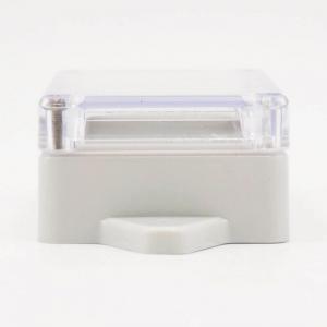China Weatherproof Electrical 83*58*33mm Wall Mount  wire junction box abs/pc transparent cover enclosure box on sale