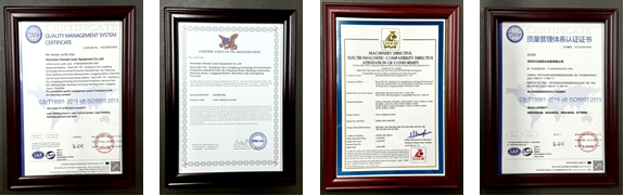Certificates