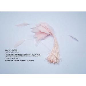 FEDEX Shipping for Millinery Supplies Stripped Coque Feather