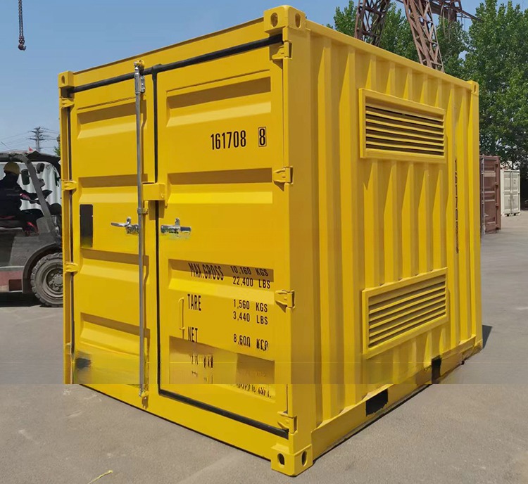 Side Door Opening 20ft 20 ft Dangerous Goods Chemical Storage Shipping Container with 2700L Bund Cap and 31 cbm Capacity