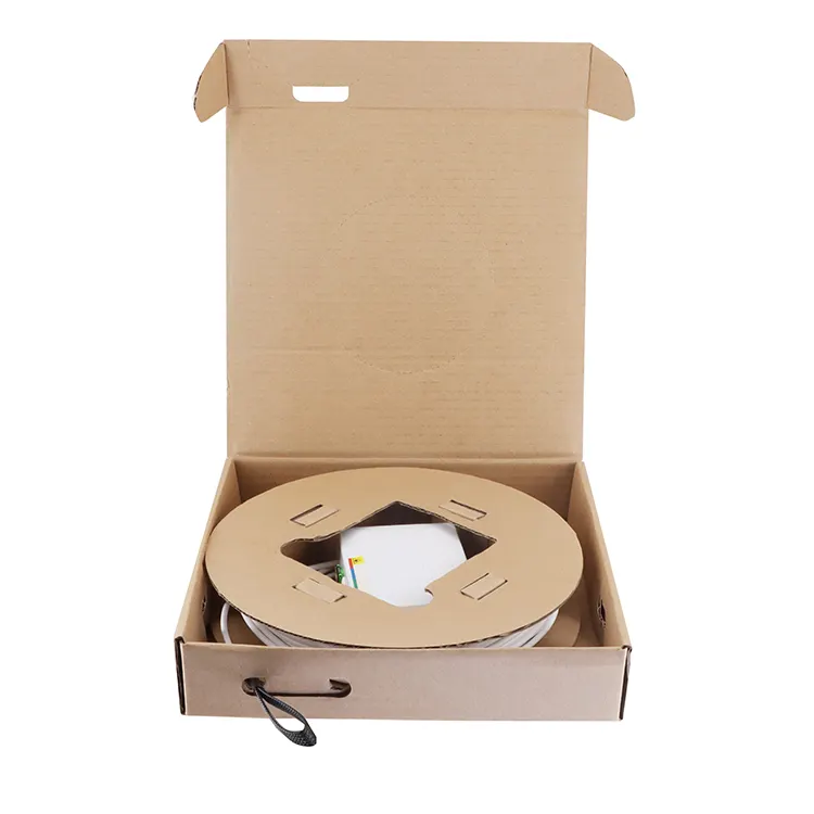 G657A2 FTTH Fiber Optic Termination Box Pre Terminated Wall Outlet Shutter