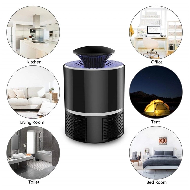 Electronic Mosquito Killer LED Night Light Lamp USB Bug Insect Killer Dropshipping Worldwide LCL order