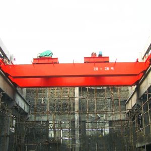 Quality 40M/Min Trolley A5 Warehouse Double Girder Overhead Crane wholesale