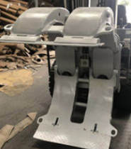 Quality 5000LBS Forklift Paper Roll Clamp 195mm Effective Thickness wholesale