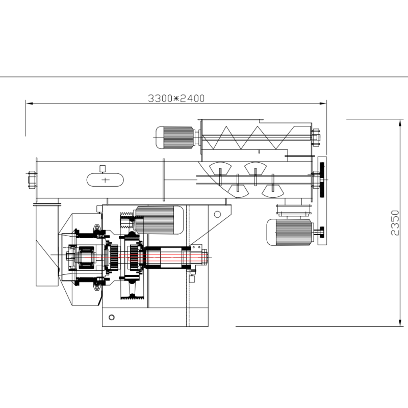1-20Ton/H Feed Pellet Production Line Chicken Feed Production Machine
