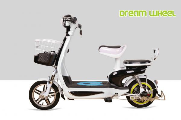 Cheap 48V 350W Small Lovely Pedal Assisted Electric Bicycle With Long Travel Distance for sale