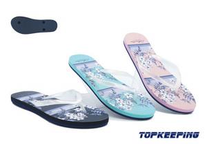 Quality Summer Women Pink Flip Flop Wedge EVA Thong Flip Flop For Beach wholesale