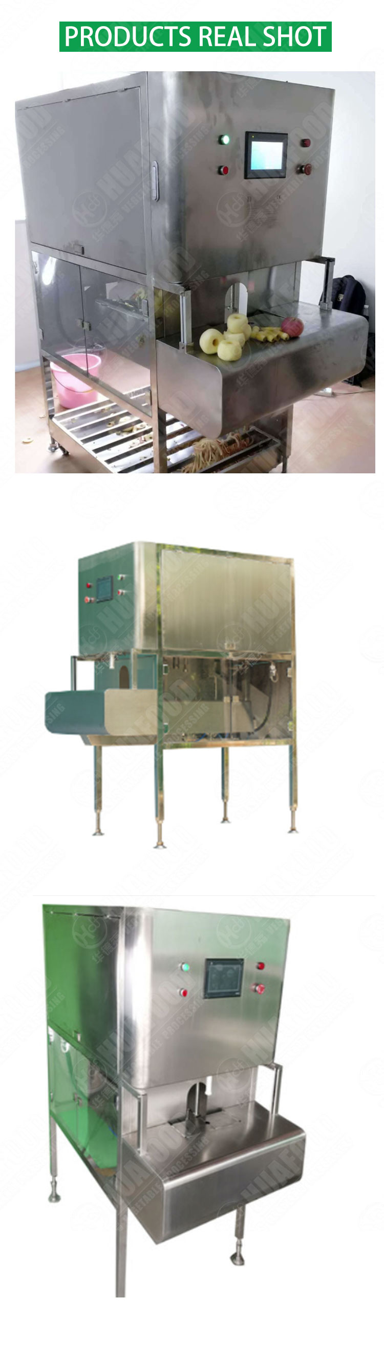 Mango Peeler Slicer 0.6kw Automatic Food Processing Machines