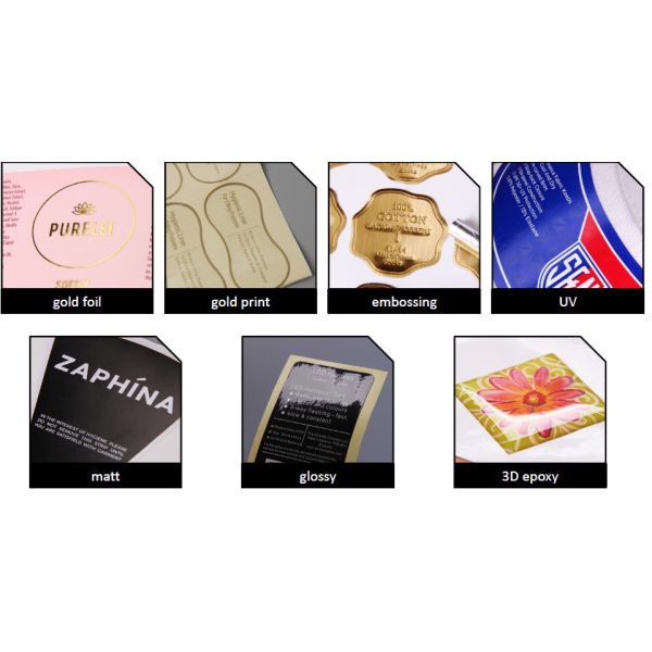 Recycled White Plastic Sticker Labels Labels For Cosmetic Beauty