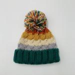 Mixed Soft Winter Flex Fit Knitted Beanie Hat Polyester Material