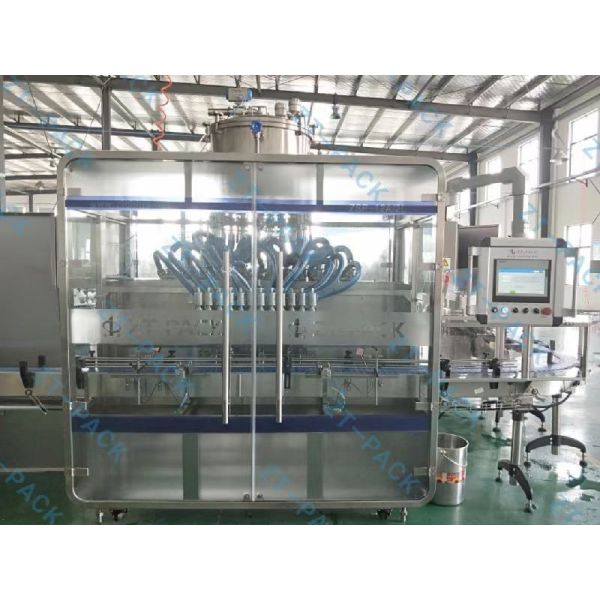 Ss316l Hot Sauce Filling Machine 50hz 5l Automatic Piston Filler