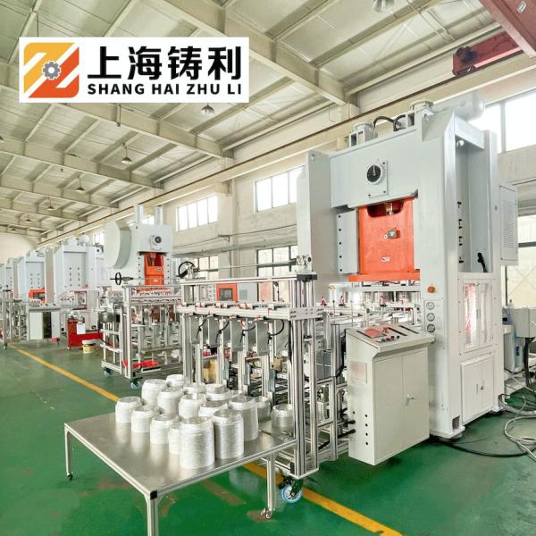 Aluminum Food Container Punching Machine Automatic Disposable Food Container