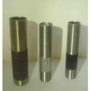 Quality galvanized long screwed steel pipe nipples with Russian standard wholesale