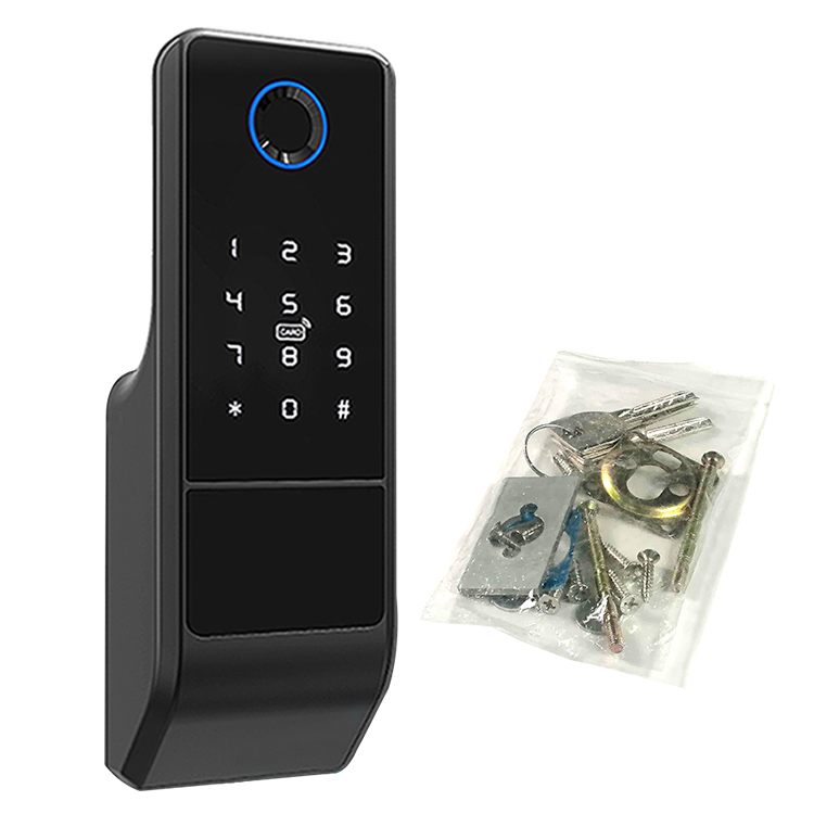 Smart Tuya Wifi Lock Mobile Control Fingerprint RFID Open Flat Home Lock