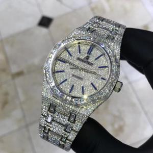 Quality DE Moissanite Vvs Icebox Diamond Watches Mens Fine Jewelry wholesale