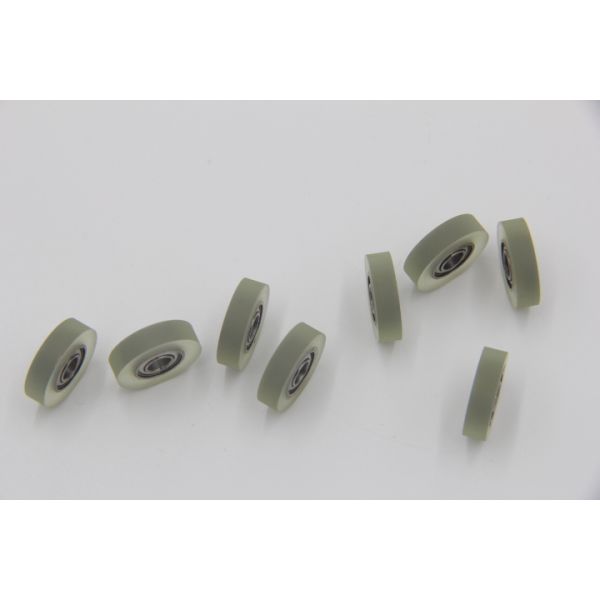 TINDA Rubber Coated Bearings Wheels With High Corrosion Resistance