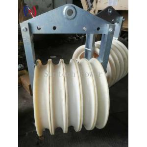 822 Series Large Diameter Rope Pulley Stringing Cable Blocks Customized
