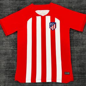 China 100% Polyester Football Team Jersey Tear Resistant Fan Striped Soccer Jersey on sale