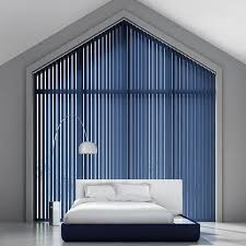Luxury 89mm 127mm Window Vertical Blinds Manual Fabric Material