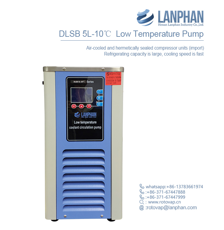 DLSB Chiller Lab Equipment Cryogenic Chiller Ethanol For Evaporator