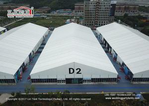 25 Meter Width White Marquee Canopy Tent For Movable Temporary Exhibition