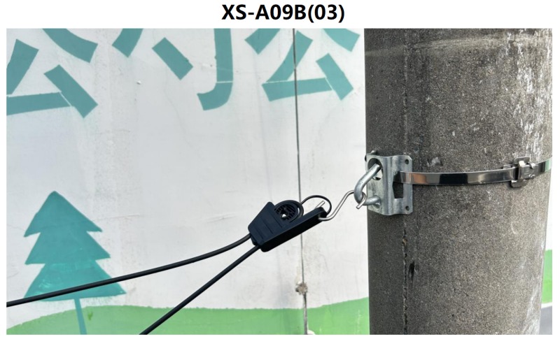 Customisation High Tension Strength FTTH Nylon Metal Optical Fiber Optic Tension Clamp