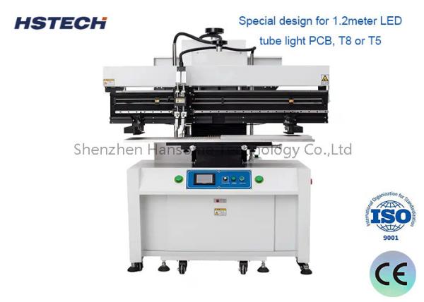 Flexible Double-blade Suspended Squeegee Semi-auto Operation Solder Paste