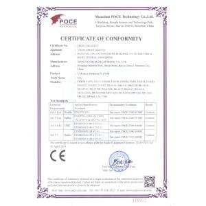 SHENZHEN REAKO ELECTRONIC CO., LTD. Certifications