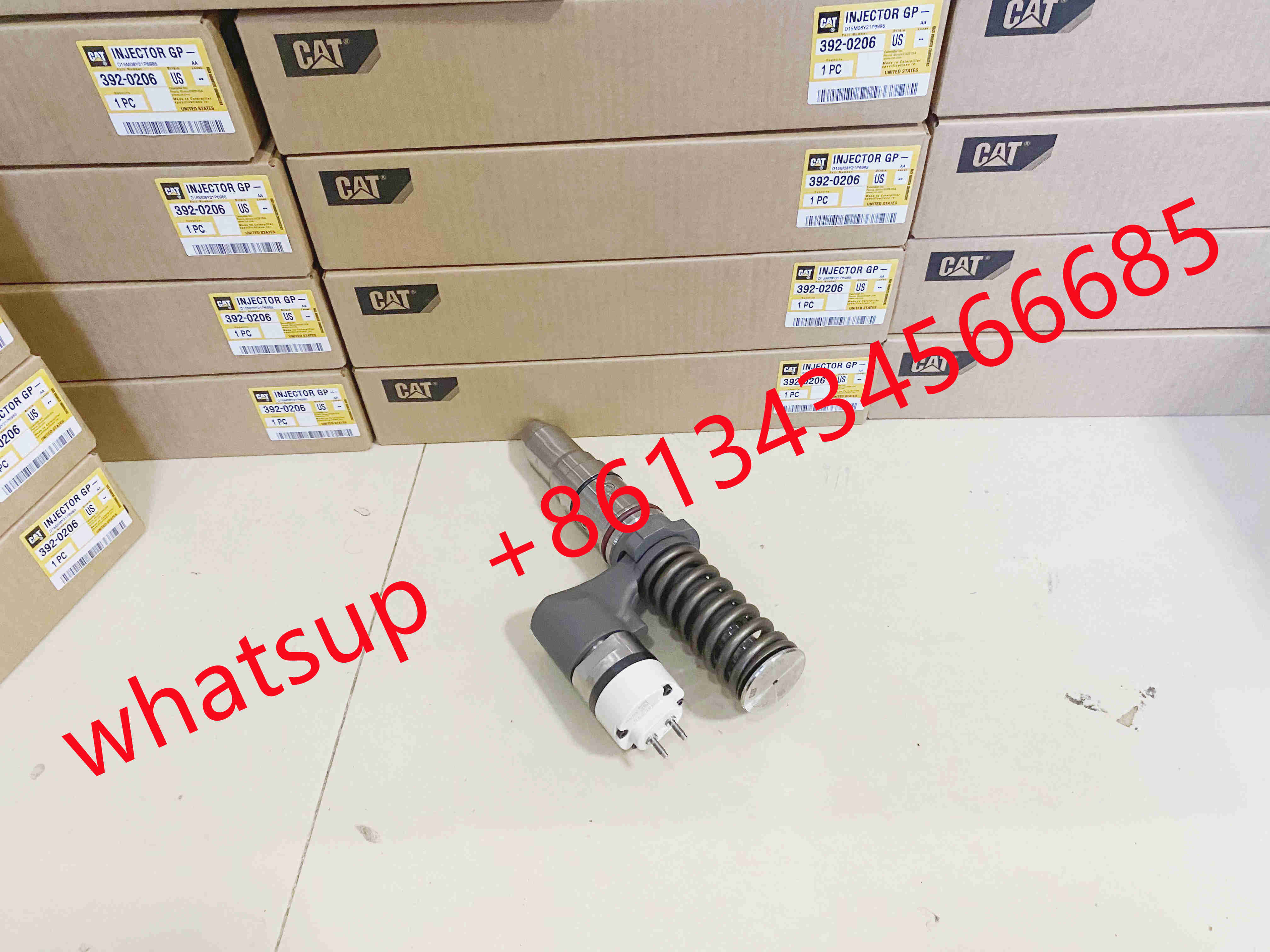 Original Diesel 3512 Engine Common Rail Fuel Injector 250-1306 20R-1269 20R-1270 392-0206