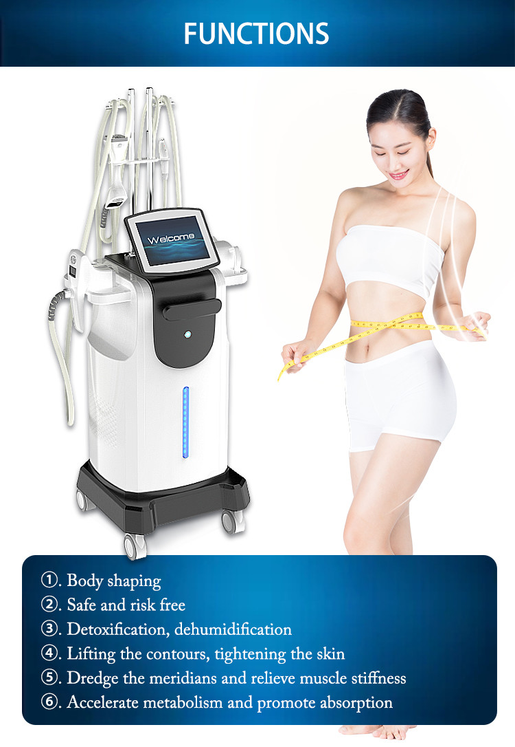40K Cavitation Vacuum Roller Massage Slimming Vela Shaping Machine