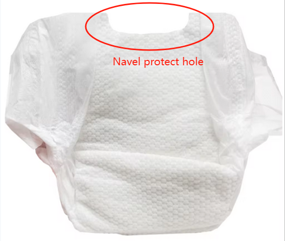 Diaper For New Born Baby Size 0 NB Nappies Newborn Diaper With Navel Protected Hole