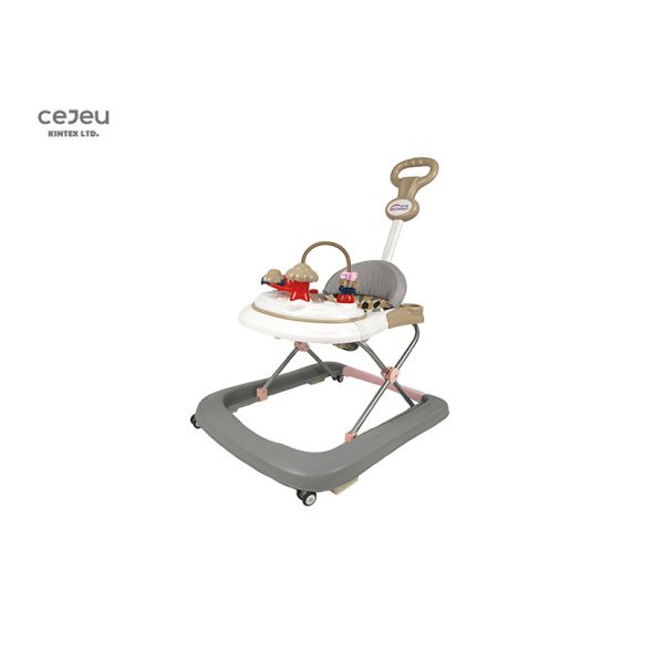 EN1273 PP Baby Pink Push Along Walker 5KG Euro Standard For 6 Month