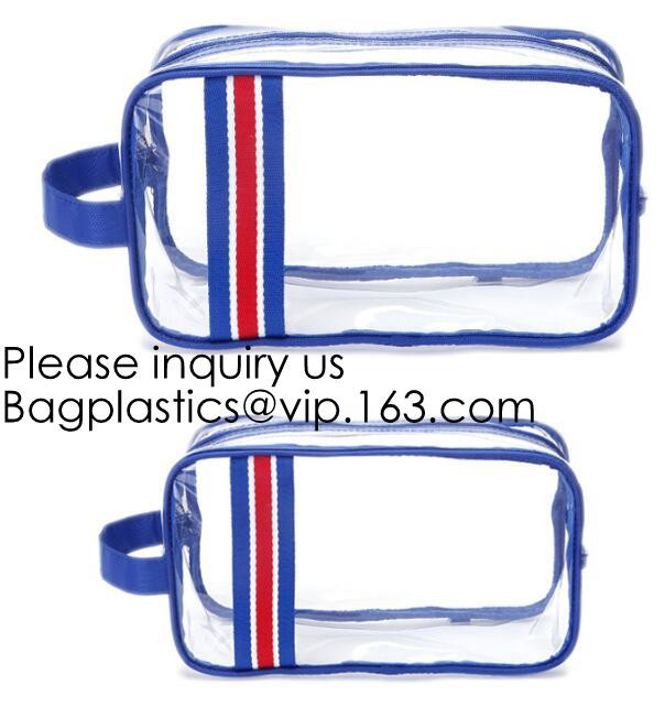 Cosmetic Bag Women Makeup Organizers Clear PVC Cosmetic Cases Toiletry Bag Purse Transparent Pouch,Tote Travel Toiletry