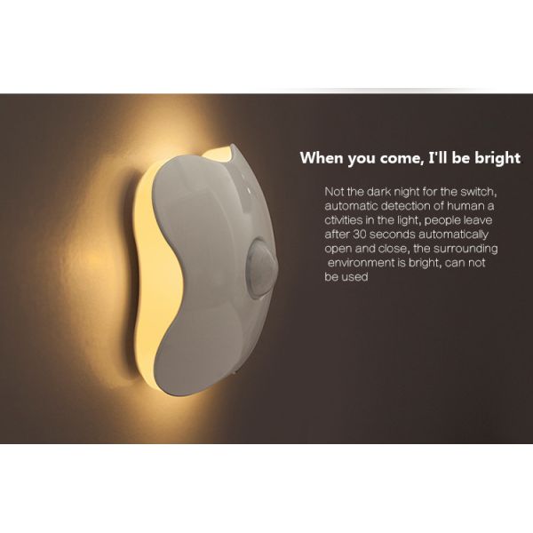 Mini Size Intelligent Induction Lamp Digital Sensor Head Energy Saving System